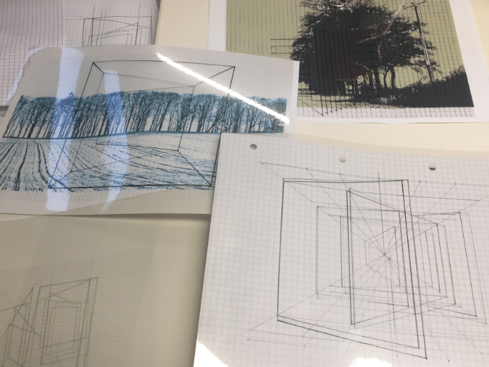 Helen Slater Stokes' design drawings