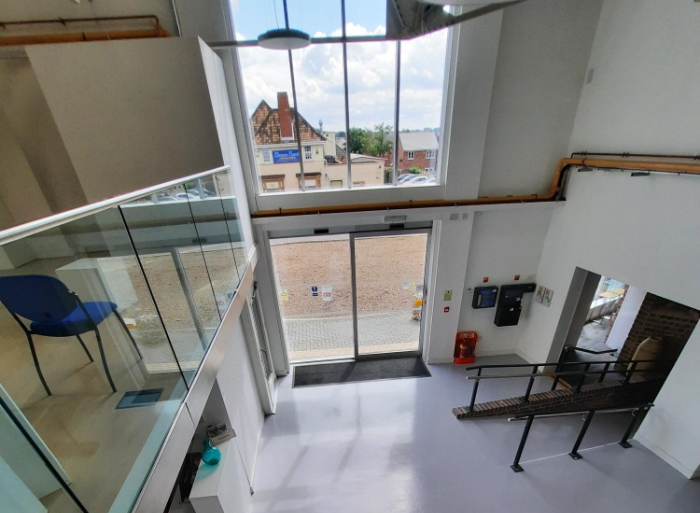 Stourbridge Glass Museum entrance hall
