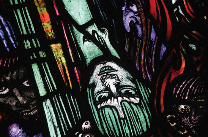 Detail of Harry Clarke window.