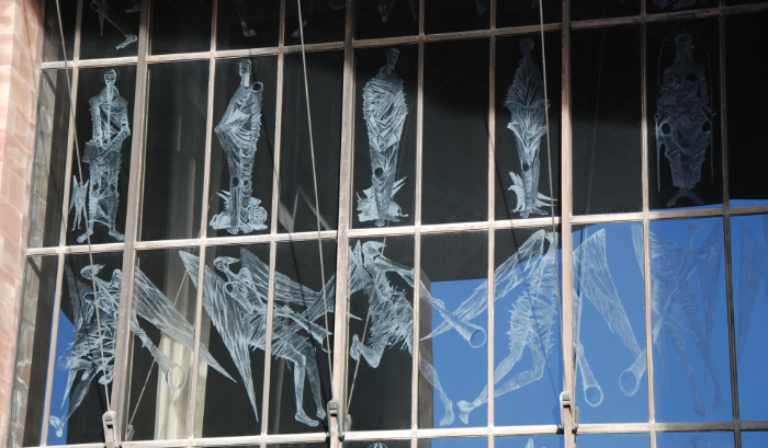 West Screen at Coventry Cathedral.
