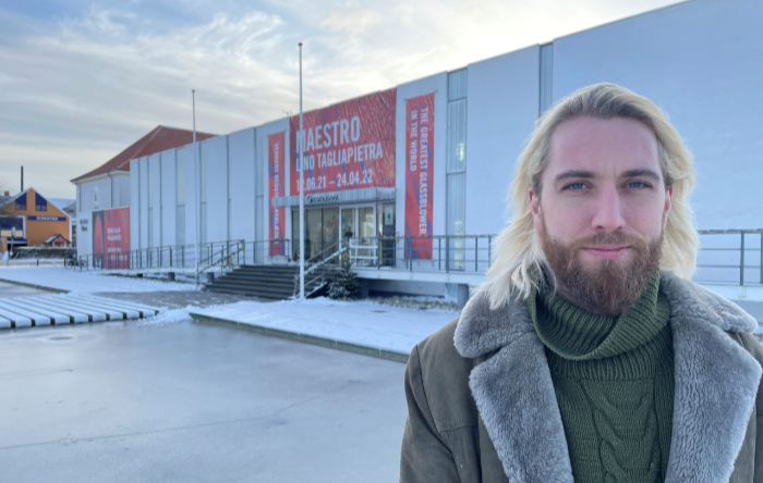 Mikkel Elming, new director of Glasmuseet Ebeltoft in Denmark