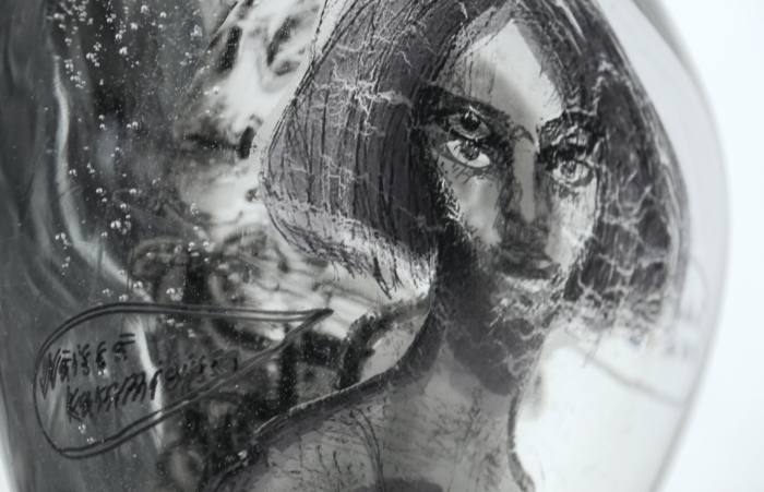 Glass art by Sini Majuri