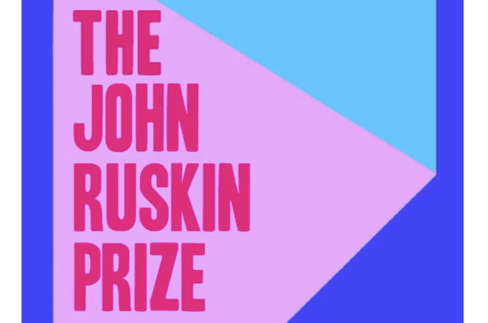 Decorative image showing The John Ruskin Prize text