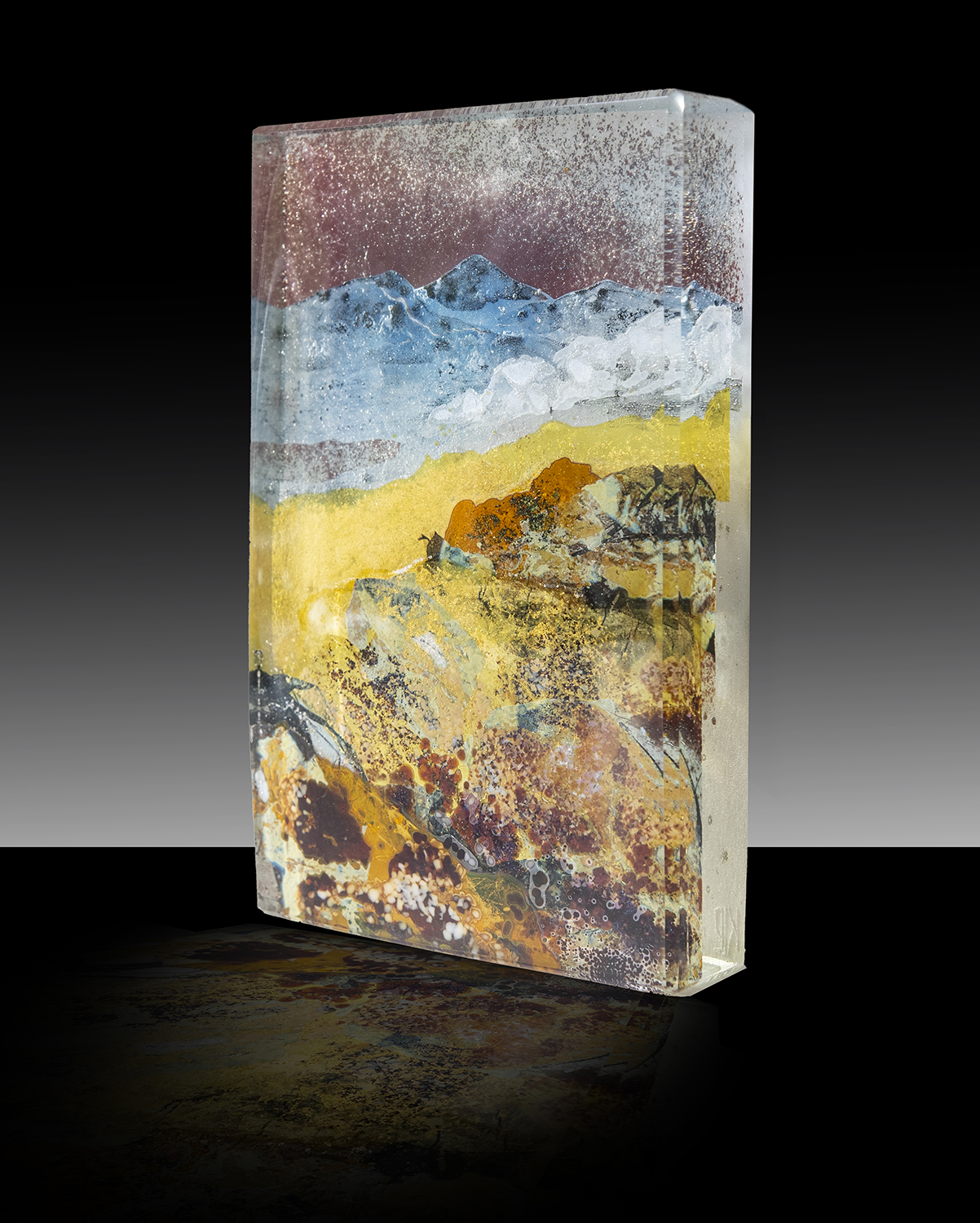 Mountains in the distance