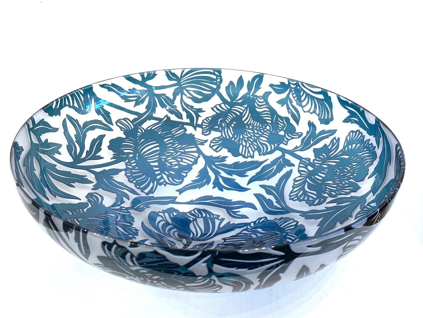 Peony Platter Midnight