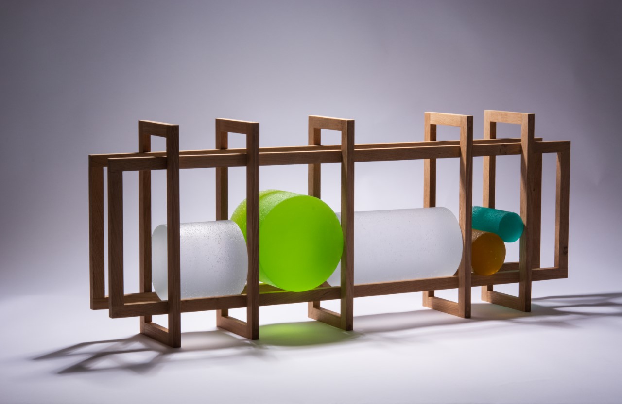 Compartmentalization / Stacked in Wood